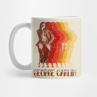 George Carlin Retro Mug